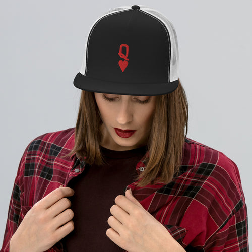 Queen of Hearts Trucker Cap