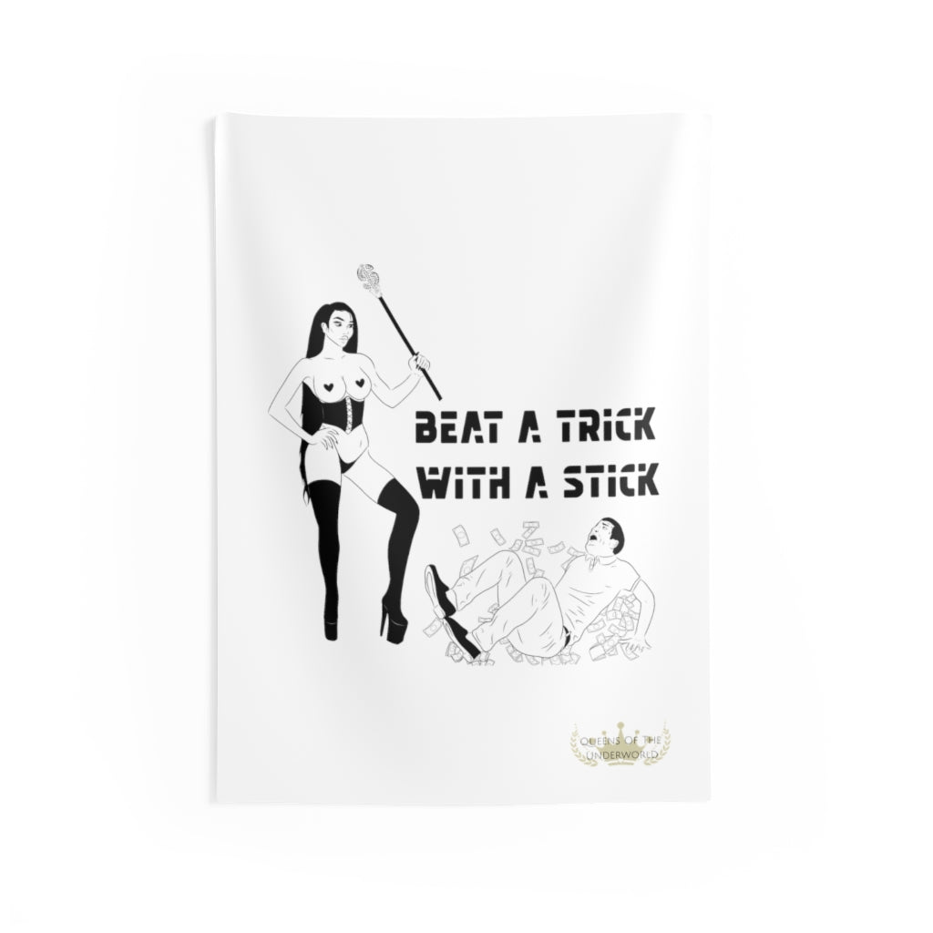 Beat a trick Indoor Wall Tapestries