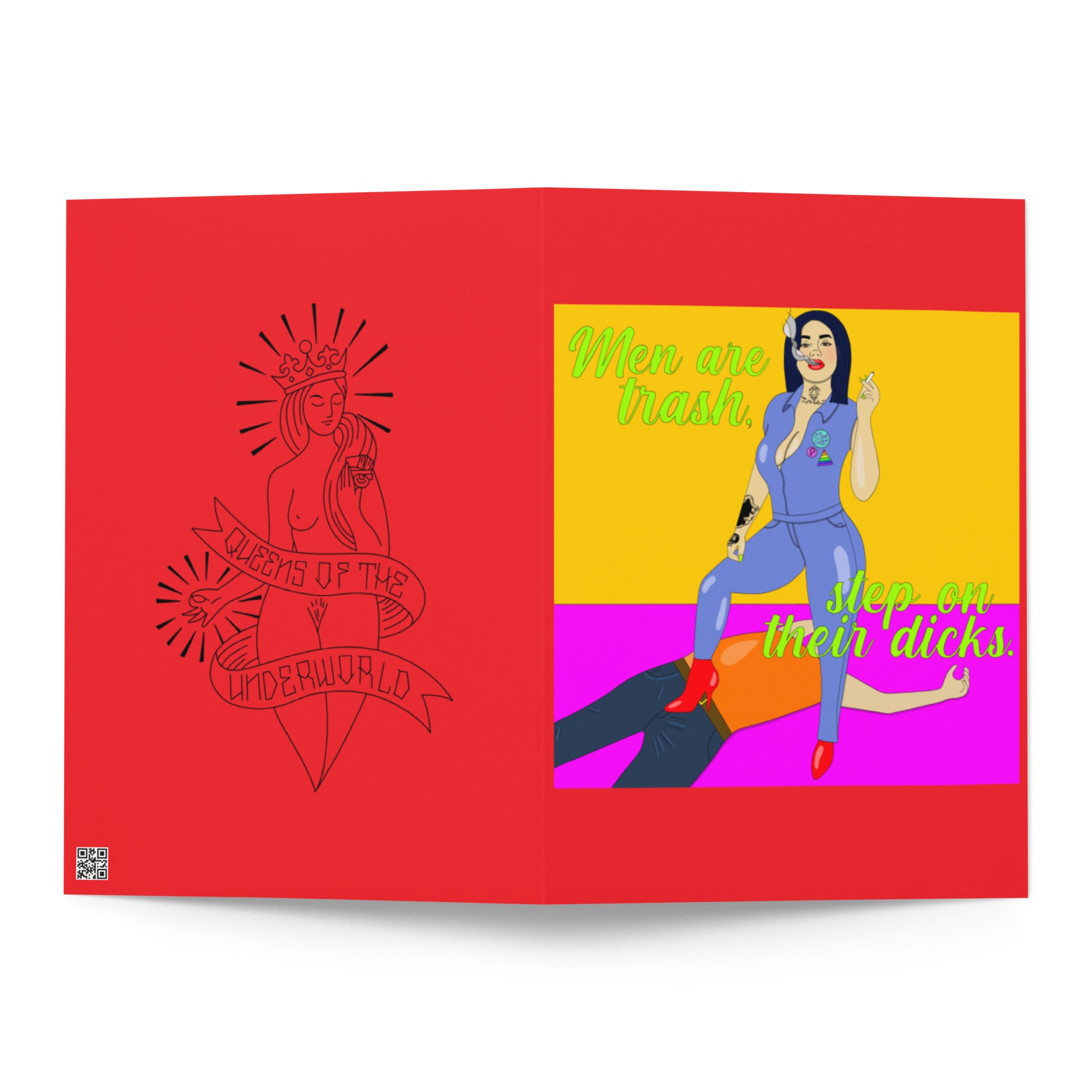 Trash Talker! | Greeting Card