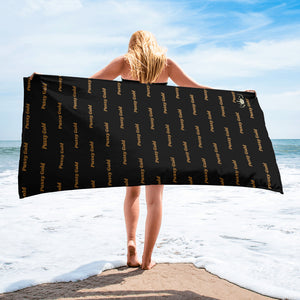 Pussy Gold Beach Towel